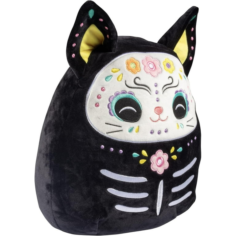 Squishmallows 12-Inch Zelina Day of The Dead Cat Plush Toy