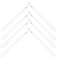 thumbnail image 6 of Raindrops 10-Pack Round Snake Chain Necklaces for Women, Stainless Steel Jewelry Set, Elegant Style, Ideal for Parties and Everyday Wear, 6 of 8