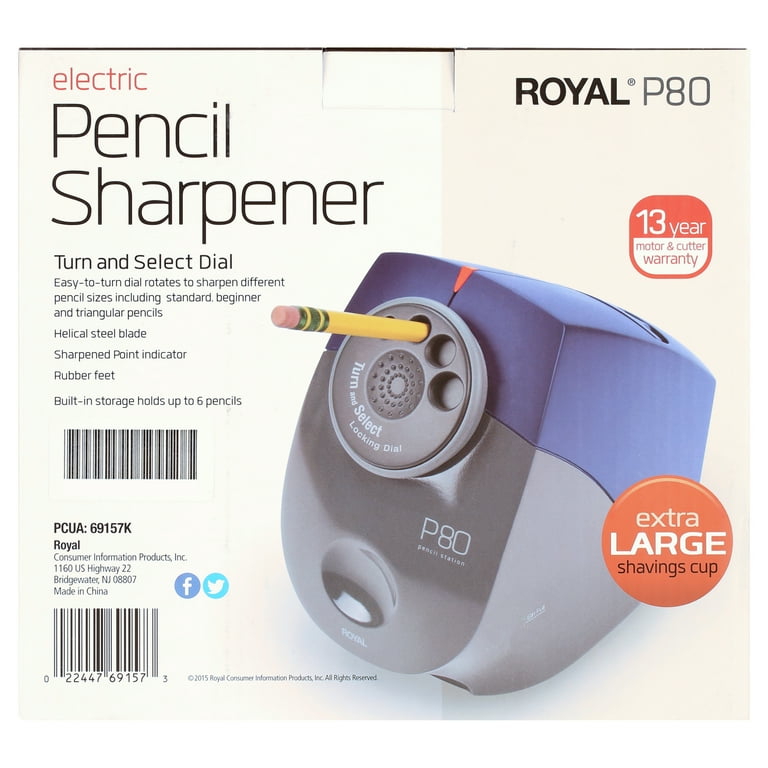 Royal p80 electric pencil cheap sharpener