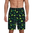 thumbnail image 3 of Lsque Dinosaurs Mens Sleep Pajama Shorts,Short Pajama Pants, Cotton Ultra-Soft Knit-Medium, 3 of 9