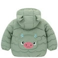 thumbnail image 4 of FDDMis Kids Raincoats Waterproof with Hood Baby Girl Coats 18-24 Months 3t Girls Jacket Christmas Shirt Toddler Boy Newborn Baby Clothes Christmas, Green 18-24 Months, 4 of 4