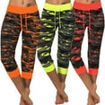 thumbnail image 3 of Wosthever Pantalones adelgazantes de Yoga para mujer, pantalones deportivos de viaje para interiores, ejercicio para trotar, mallas informales de Uniforme atlético Amarillo XL, 3 of 6