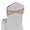 Beige, variant on Beige Spandex Chair Bands Sashes - 50 pcs Wedding Banquet Party Events Decoration Chair Bowss Ties (Beige, 50)