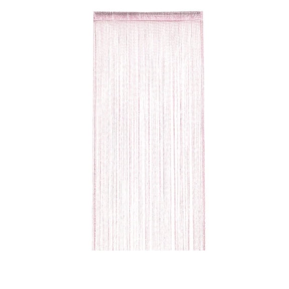 Shipiny Flat Silve-r Thread Beaded Curtain A Tassel Partition Curtain for Bedrooms Entryways and Living Rooms Suitable for Everyday or Festive Decoration, Household Supplies, Home Essentials, Pink