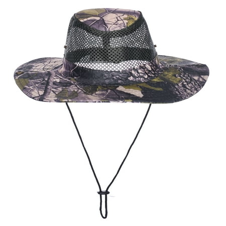 Aussie Breezer Hat Breathable Mesh Top 4 Woodland Camouflage Patterns Colors