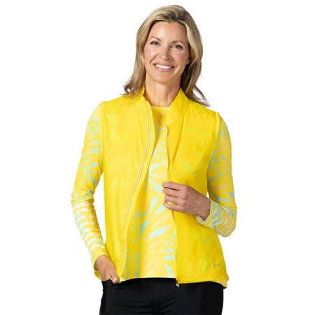 Terry Mistral Vest - Womens Cycling Jersey, Packable Hi-Vis Windproof Water Resistant Sleeveless Bike Vest