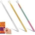 thumbnail image 1 of 3 Pcs Lottery Ticket Scratcher Tool, Metal Scratch Off Tool Lottery Scratcher Tool Lottery Ticket Holders Multi-Use Lotto Scratcher Tool Save Arthritic Hands for Lottery Ticket Stickers Labels, 1 of 7