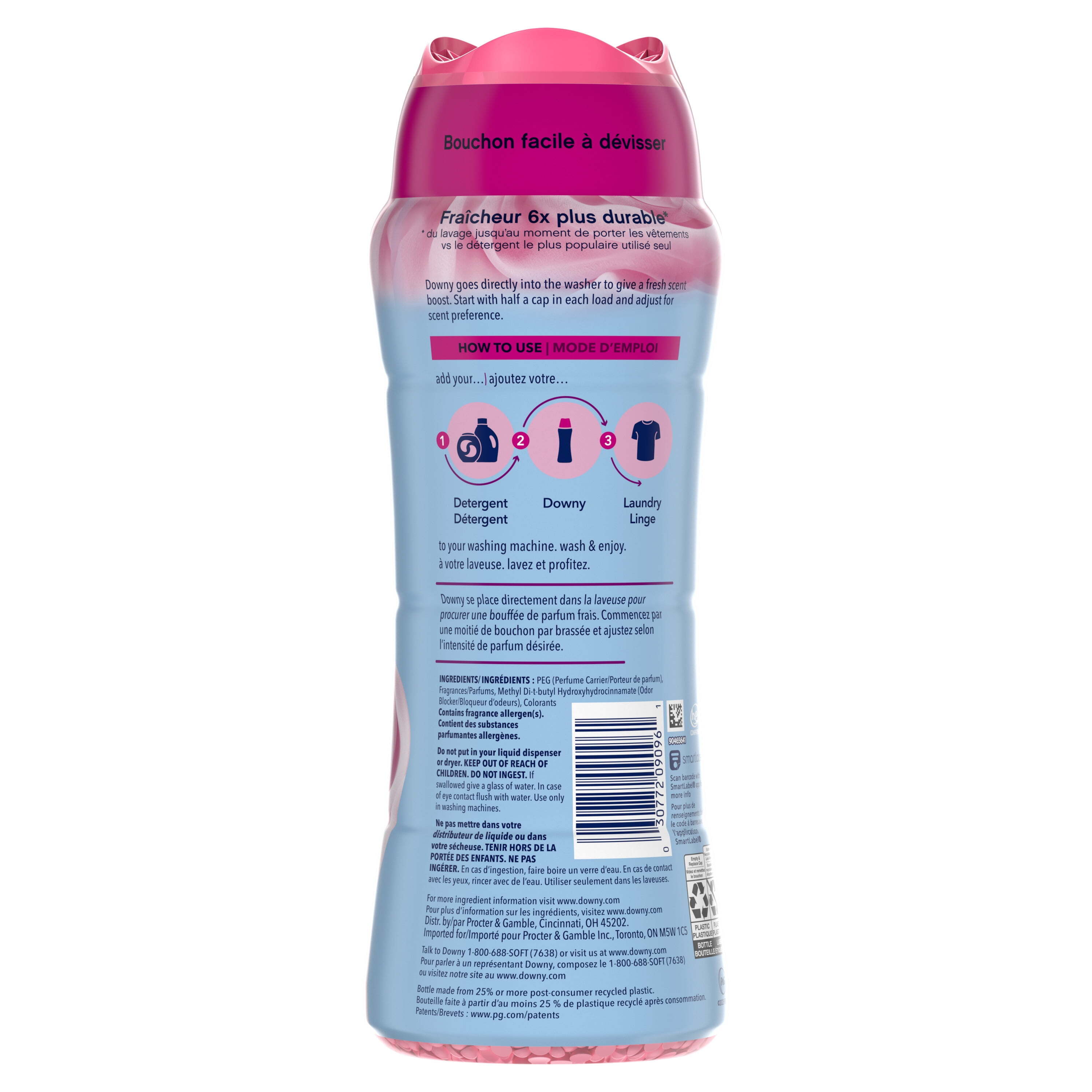 Downy In-Wash Scent Booster Laundry Beads, April Fresh Scent, 18.2 oz