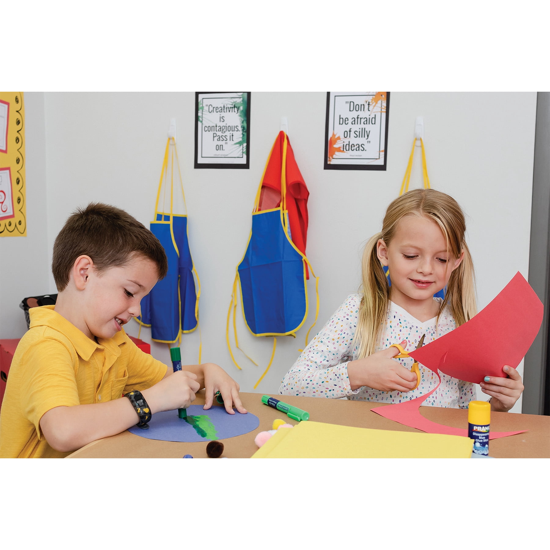Prang Construction Paper, Medium Weight, 10 Assorted Colors, 9" x 12", 50 Sheets Per Pack, 10 Packs