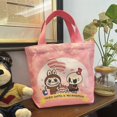 thumbnail image 2 of Kawaii Labubu Monster Canvas Tote Handbag Pop Marts Portable Hand Bag Boys Girls Shopping Dating Purse Cute Messenger Bags Gifts, 2 of 5