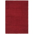 thumbnail image 2 of SAFAVIEH August Carlene Solid Plush Shag Area Rug, Red, 8' x 10' - Large - Modern Design, Red, Non-Shedding & Easy Cleaning, Ultra Plush Thick Pile, Ideal for Living Room, Bedroom, 2 of 10