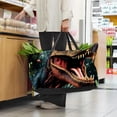thumbnail image 6 of Dinosaur Large Capacity Reusable Foldable Oxford Cloth Storage Bin Shopping Basket Shopping Bag Grocery Bags, 6 of 7