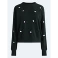 thumbnail image 5 of Free Assembly Women's and Women's Plus Embroidered Sweatshirt, Sizes XS-4X, 5 of 5