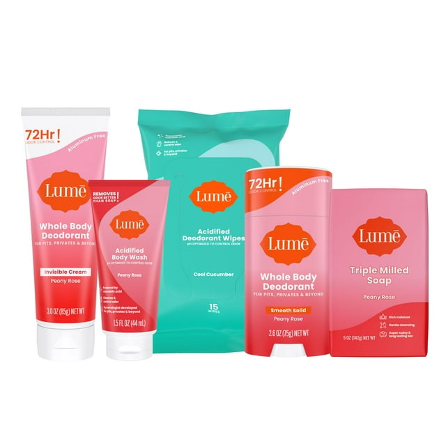 Desodorante para todo el cuerpo Starter Pack Lume para mujeres y hombres