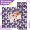 thumbnail image 4 of Purple French Bulldog Toddler Nap Mats for Kids Preschool,Sleeping Mat Bag or Kids,Toddler Sleeping Bag,Toddler Nap Mat or Daycare, 4 of 6