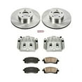 thumbnail image 2 of PowerStop Front Stock Replacement Brake Pad and Rotor Kit with Calipers Fits: SUBARU Select Models KCOE1120, 2 of 5