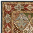 thumbnail image 2 of SAFAVIEH Heritage Abbey Traditional Wool Area Rug, Green/Red, 12' x 18', 2 of 4