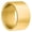 golden-color, variant on Men Women 12 mm Wide Stainless Steel Ring Big Cool Band High Polish Flat Top Comfort Fit