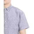 thumbnail image 3 of Visive Mens Big And Tall Short Sleeve Button Shirt, Printed Fish Shirts, 3 of 7
