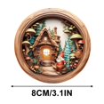 thumbnail image 2 of Isvgxsz Christmas Hanging Santa Claus Sign Santa Indoor/Outdoor Decor Hanging Santa Claus Wall Ornament for Christmas Holidays Wall Door Home Decoration, 2 of 5