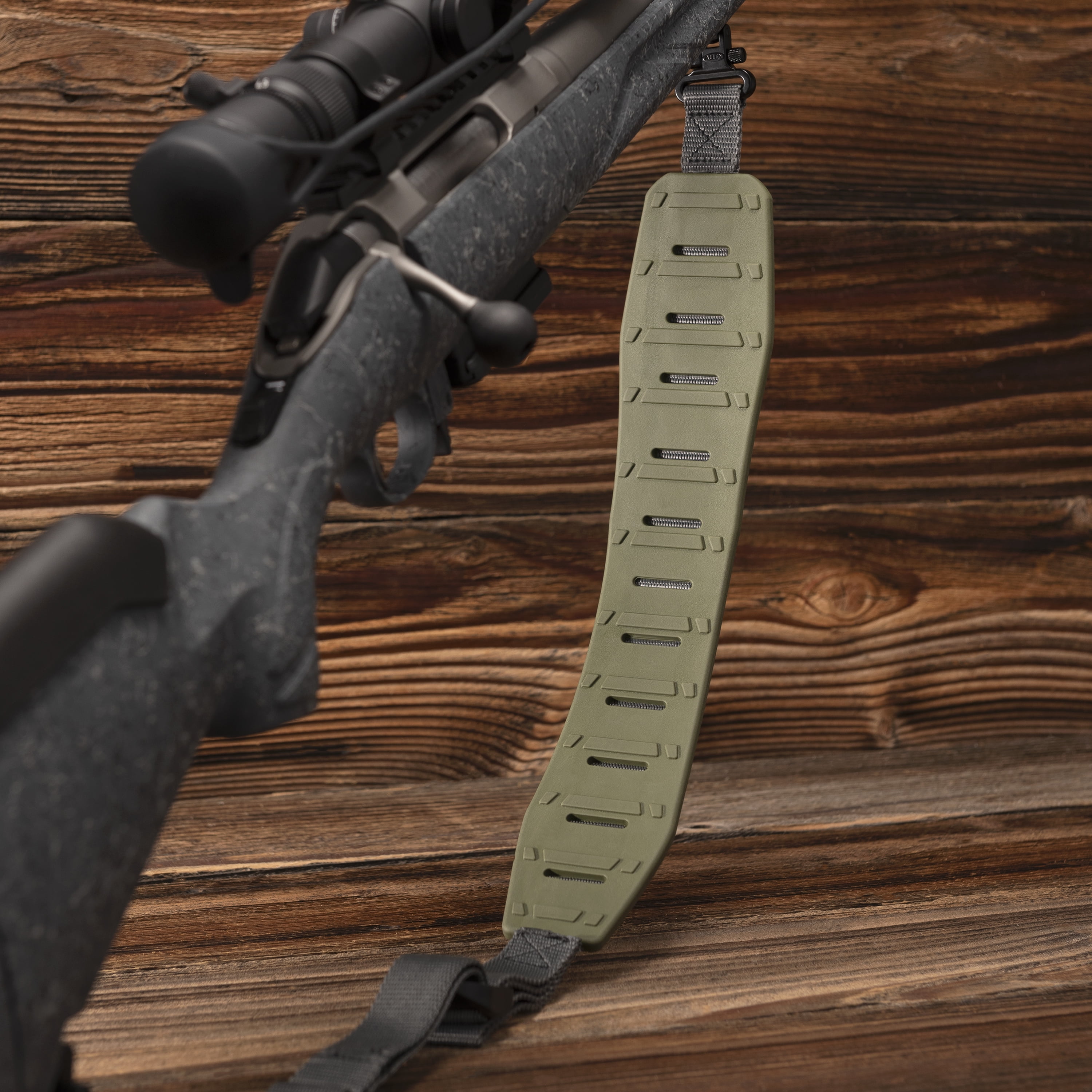 Klng Traction Molded Rubber Sling - Ranger Green