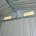 thumbnail image 6 of vidaXL Outdoor Storage Shed Garden Shed Patio Metal Storage Backyard Shed, 6 of 13