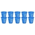 thumbnail image 3 of Planting Mesh Cup, Plastic Planting Basket Durable  For Hydroponic For Balcony Blue, 3 of 8