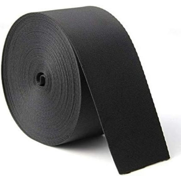 10 Yards 2 Inch Wide Black Nylon Heavy Duty Webbing Strap