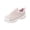 Light pink, variant on Women's Chunky Walking Sneakers Breathable Mesh PU No Tie Non Slip Cushioned Athletic Shoes for Gym Running Casual Work