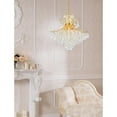 thumbnail image 4 of 8005 Toureg Collection Chandelier D:31in H:35in Lt:15 Gold Finish (Royal Cut Crystals), 4 of 9