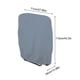 thumbnail image 2 of Funda para silla plegable DQrwqpou protector impermeable a prueba de polvo color gris, 2 of 5