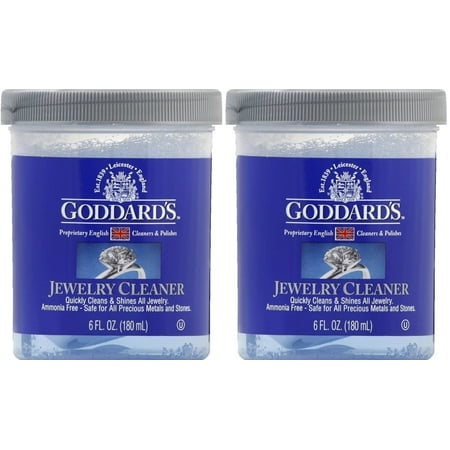 Jewelry Cleaner Clean All Jewelry Gold Silver Diamonds Stones Goddards Liquid (Best Way To Clean Jewelry With Diamonds At Home)