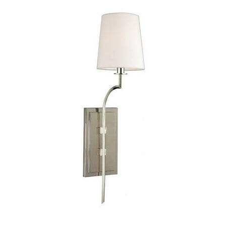

One Light Wall Sconce 5.5 inches Wide By 22 inches High Polished Nickel Bailey Street Home 116-Bel-633609