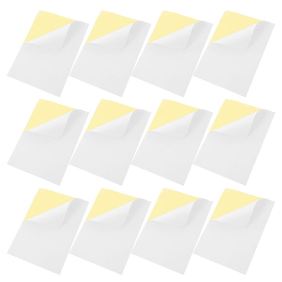 Phenofice 150pcs Storage Labeling for Office Supplies White Printer Labels Paper Home Organization