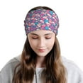 thumbnail image 5 of KLL colorful Skull flower Pirnt Wicking Running Beanie Head Wrap Cycling Bandana for Men Women, 5 of 8