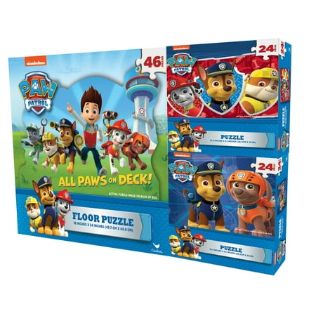 Paw Patrol - 3-Pack Puzzle Bundle - Walmart.com