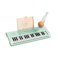 thumbnail image 1 of MERIGLARE Kids Piano Keyboard Gift Multifunctional Musical Instrument Teaching 37 Keys Green, 1 of 9