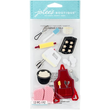 Jolee's Le Grande Dimensional Stickers-Baking