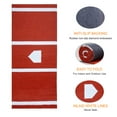 thumbnail image 5 of Premium Baseball Batting Mat: 12 x 6 ft Indoor/Outdoor Portable Baseball Softball Hitting Mat, Non-slip Rubber Bottom Batting Cage Mat with Home Plate for Batter, Pitcher and Catcher Training, 5 of 7