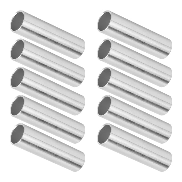 Tubo de aluminio, 10 piezas Tubo de aluminio redondo Suministros industriales Tubo redondo de aluminio Respuesta rápida