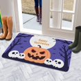 thumbnail image 5 of Evil Pumpkin Ghost Front Door Mat,Home Decor Happy Halloween Mat 17x30 Inch Door Mats for Kitchen Nursery Floor Entryway Rug, 5 of 6