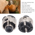 thumbnail image 3 of Mini Mandril De Torno, Mandril De Torno De Madera De 3,75 Pulgadas, Acero De aleación De Larga Vida útil Para Maquinaria De Carpintería, 3 of 7
