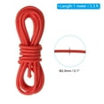 thumbnail image 2 of Unique Bargains Archery D Loop Rope 3.3 FT, Bow String Release Nock Wire Nocking Loop Ring, Red, 2 of 4