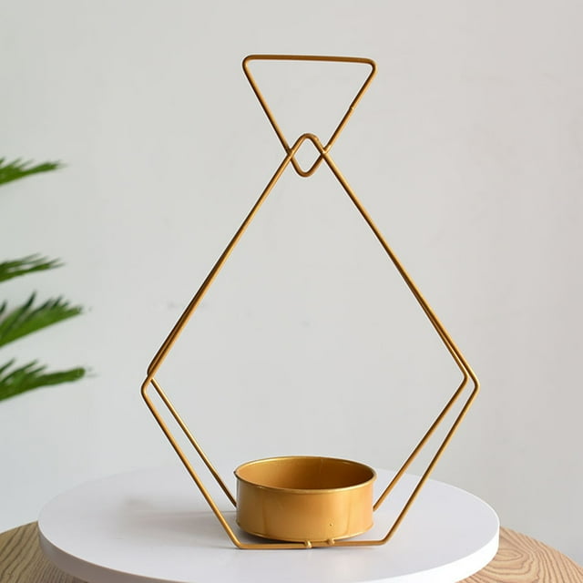 Geométrica Portátil de Arte de Hierro para Interiores Y Exteriores, Canasta Moderna Hierbas, Helechos, Hied Macarena canasta de maceta