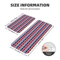 thumbnail image 2 of Xecao Fourth Of July Patten Kitchen Rugs and Mats Sets,2 Pieces Non-Slip Washable Rugs, Kitchen Mat for Floor,Suit for Kitchen Decor and Accessories, 2 of 6