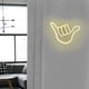 thumbnail image 4 of Luz de neón LED USB Jinwen Mano Beige, 4 of 8