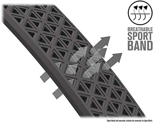 Watch Band 38mm Hypoallergenic Silicone 