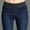 12_Dark Blue, variant on Blue Womens Dress Pants, Polyester Work Pants, Womens Business Casual Clothing, Fashion Women Loose High Waist Casual Jeans Elastic Waist Pencil Pants Plus Size