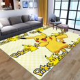 thumbnail image 1 of Alfombra de baño antideslizante de Pikachu, tapete rectangular de Pokemon, alfombra de franela para sala de estar, baño, dibujos animados Kawaii, Alfombra de puerta de cocina, decoración del hogar, 1 of 4