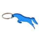 thumbnail image 2 of Abridor de botellas portátil de aleación de aluminio con forma de caballo y llavero - , Azul, 2 of 7